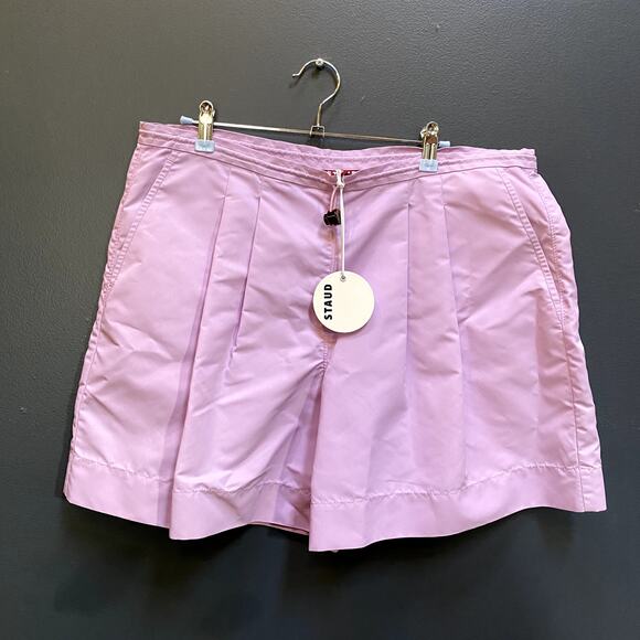 STAUD Purple Coconut Shorts NWT - Picture 4 of 7